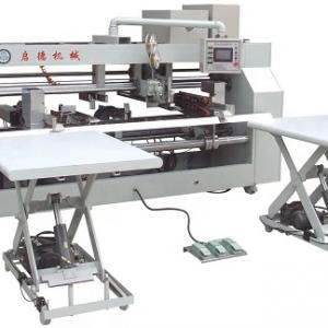 semi auto stitcher machine